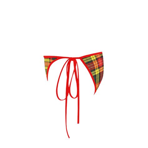 Buchanan Tartan Custom Bikini Swimsuit Bottom Id D