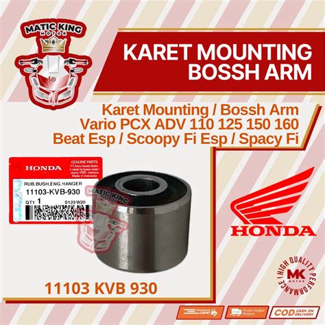 Jual Bosh Bush Karet Engine Mounting Arm Sasis Honda Vario Beat Scoopy