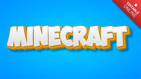 Minecraft Text Effect Generator