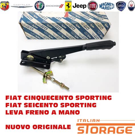 735245454 Fiat Cinquecento Seicento Sporting Leva Freno A Mano Nuovo