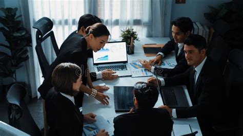 Vista Superior De Los Datos De Inversi N De An Lisis Anal Tico Cualificado En La Reuni N