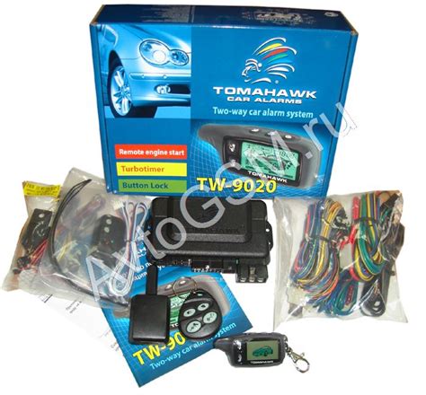 автосигнализация с автозапуском Tomahawk TW-9020