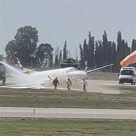 Despistó un avión al aterrizar en el aeropuerto El Plumerillo de