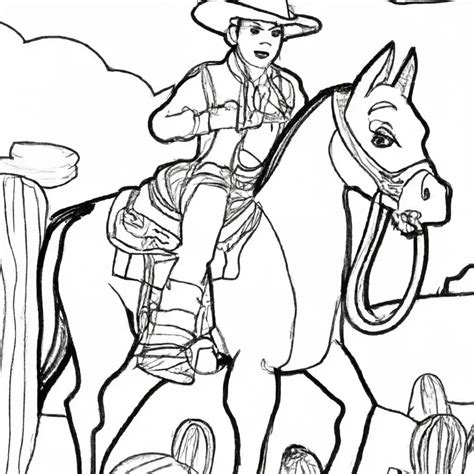 Desenho De Vaquejada Para Colorir - Vaquejada: Desenhos Para Imprimir e Colorir de Maneira Divertida!