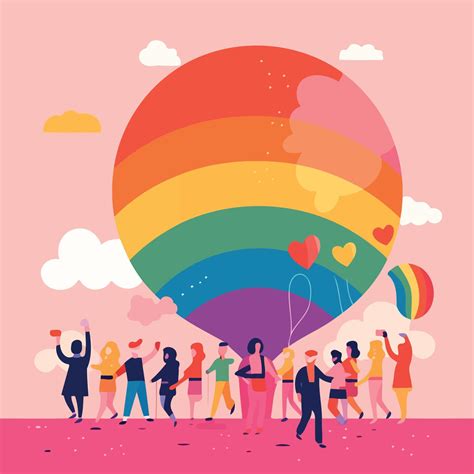 Lgbt Pride Day And Month Gay Parade Vector Art At Vecteezy