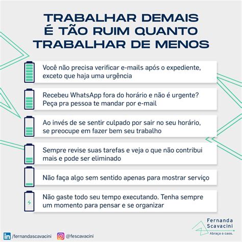 Nos Tempos De Hoje As Pessoas Trabalham Demais - Trabalhar demais é tão ruim quanto trabalhar de menos! | Susana Louro Neves