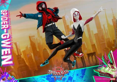 Hot Toys Spider Gwen W Spider Ham Endgame Captain Marvel Figure