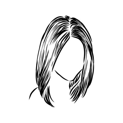 Premium Vector Fashion Illustration Woman With Stylish Hairstyles