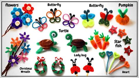 Fun And Creative Pipe Cleaner Crafts For All Ages