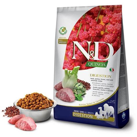 Farmina N&D Quinoa Lamb Digestion 2.5kg dog food - LoyalPetZone India