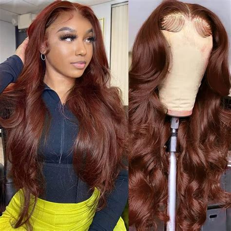 Auburn Lace Front Wig Human Hair Online