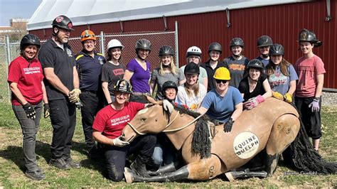 Hamilton Mounted Police Continue Large Animal Rescue Training - Central Ontario Standardbred ...