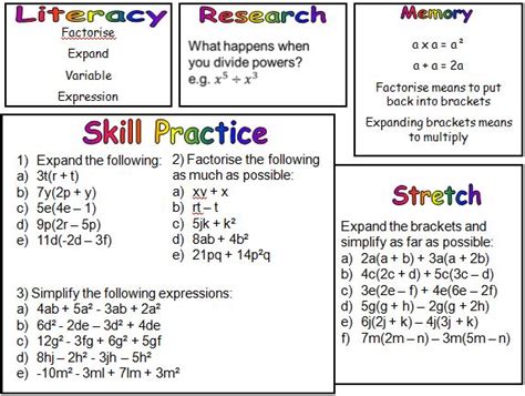 Algebra - Mathematics pret homeworks