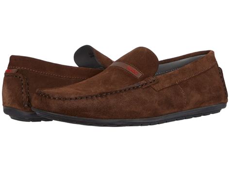 Boss By Hugo Boss Suede Dandy Moccasin By Hugo In Brown For Men Lyst