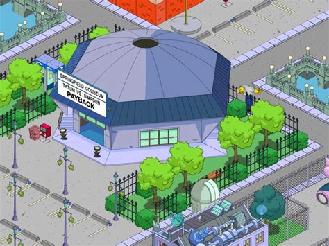 Coliseum Springfield Simpsons Springfield Tapped Out The Simpsons