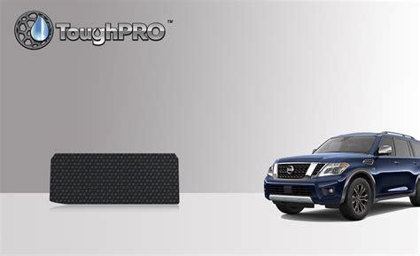 Custom Fit For Nissan Armada 2020 Cargo Mat 3rd Row Up Toughpro