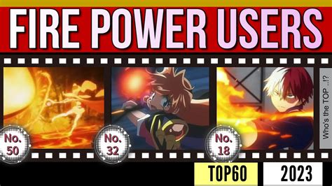 TOP56 Anime Characters With Fire Power YouTube