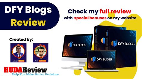 Dfy Blogs Review Demo Bundle Huge Bonus Discount Coupon Youtube