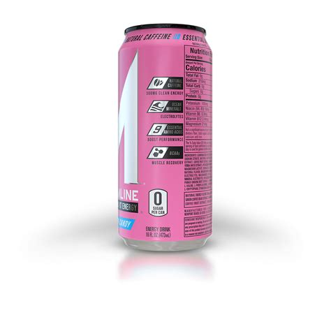 Adrenaline Shoc Performance Energy Drink, Cotton Candy, Zero Sugar, 16 ...