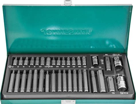 JONNESWAY S29H4135S 47299 Набор вставок-бит 10 мм шестигранных Н4-12мм ...