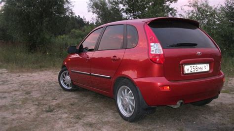 Красные автомобили (фото) - цвет Калина 104