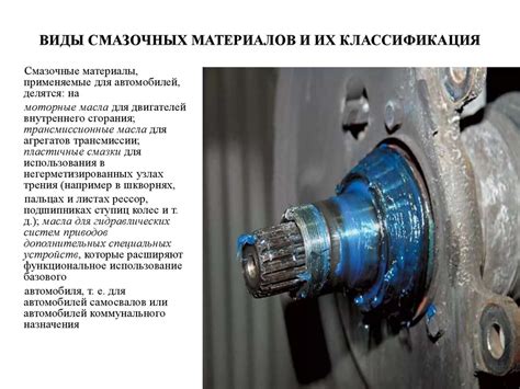 Смазочные масла. Тема 1.5 - презентация онлайн