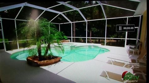 Beautiful Screened In Pool With Patio