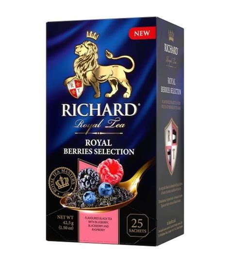 Чай черный в пакетиках RICHARD Royal Berries Selection - «Прекрасный ...