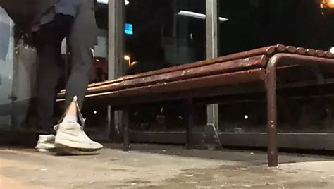 German Boy Guy Public Parking Garage Naked Outdoor Cum Jerk Off Masturbation Small Dick Cock Big