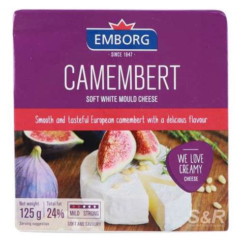 Emborg Camembert Cheese 125gm Htsplus