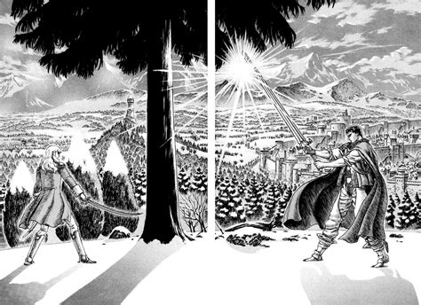 Guts Vs Griffith Berserk Guts And Griffith Cool Artwork