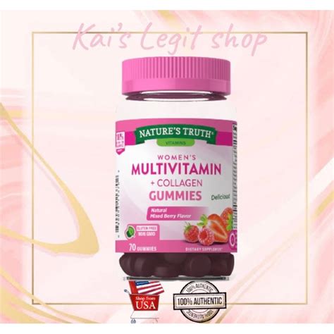 Nature S Truth Women S Multivitamin Collagen Gummies Exp