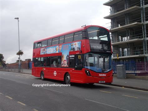 Metroline Vwh Operating Garage Hd Harrow Weald Anthony Moore