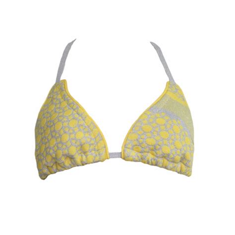 Nettal Triangle Bikini Top Maria Aristidou Wolf Badger