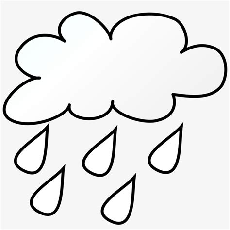 Rain Cloud Wet Season Download Climate - Weather Clip Art Transparent ...