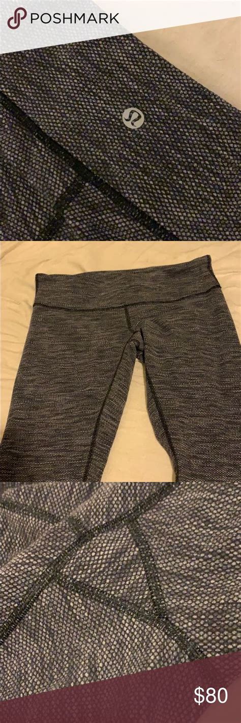 Lululemon Diamond Jacquard Space Dye Black Slate Lululemon Black Style