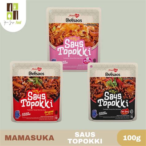 Jual Mamasuka Saus Topokki G Original Hot Spicy Creamy Shopee Indonesia