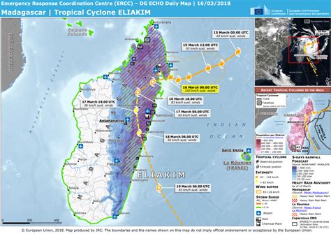 The Copernicus Emergency Management Service Monitors Tropical Cyclone