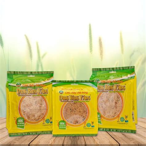 Cơm cháy Ninh Bình Vàng 130 g - Công ty cổ phần sản xuất và thương mại ...