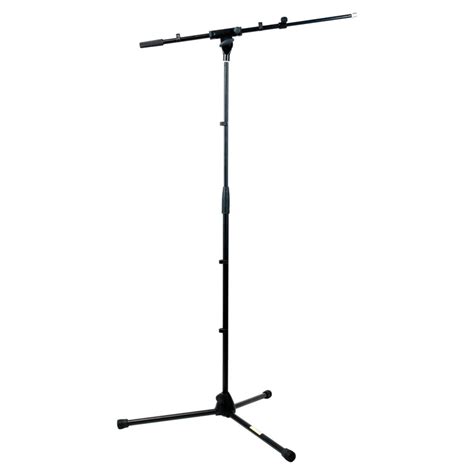 Telescopic Boom Arm Microphone Stand at Gear4music