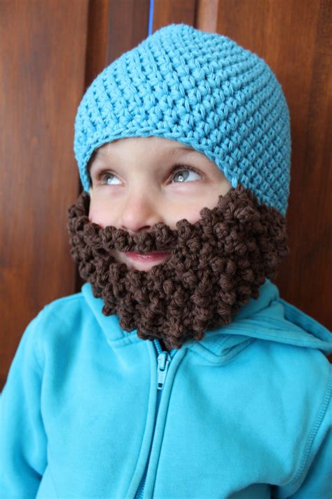 Crochet Beard Hat Free Pattern Free Patterns In Sizes From Baby Through