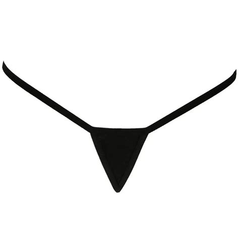 Super Micro Thongs G Strings Sexy Mini Bikini Tanga Tiny Triangle Panties Women Cotton Mesh