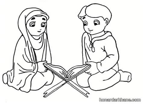 نقاشی ماه رمضان برای کودکان و ایده هایی برای رنگ آمیزی