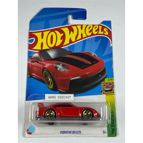 Jual Hot Wheels Porsche 911 Gt3 Merah Shopee Indonesia
