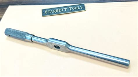 Starrett Co No B Tap Wrench Capacity Tap Size Made In