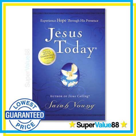 Jesus Today Devotional Book (Hardcover) by Sarah Young: from Jesus Calling Series with Bible ...