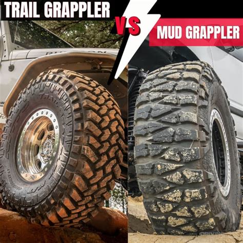 Nitto Tire Mud Terrain Versus Nitto Tire Trail Grappler Drivingline