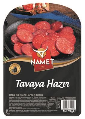 Namet Dana Dilimli Sucuk 200 gr İsteGelsin