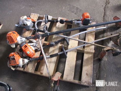 Four Stihl String Trimmers And One Pole Saw In Cincinnati Ohio United States Ironplanet Item