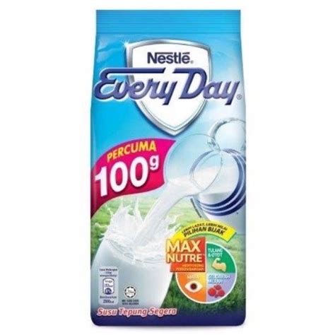 Nestle Everyday Milk Powder Softpack 550g Shopee Malaysia